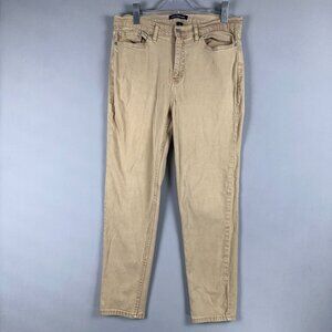 Calvin Klein Jeans Skinny Womens Size 31 High Rise Slim Fit Beige